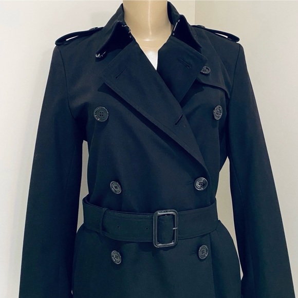 Burberry Navy Trench Coat - Picture 4 of 13